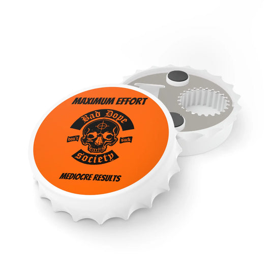Bad Dope Society Bottle Opener, side view