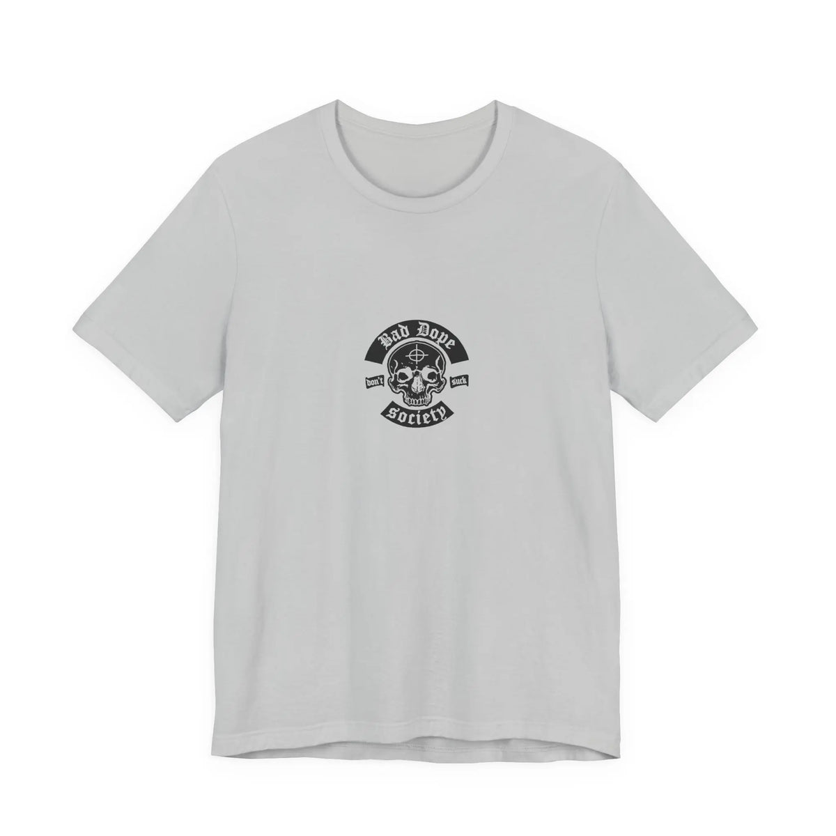 Bad Dope Society Freak On A Leash T-Shirt, grey, front view