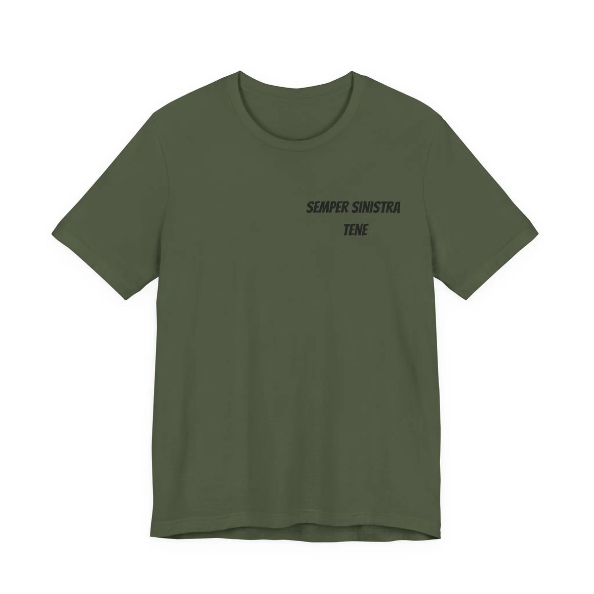 Bad Dope Society Maximum Effort T-Shirt, olive drab green, front view