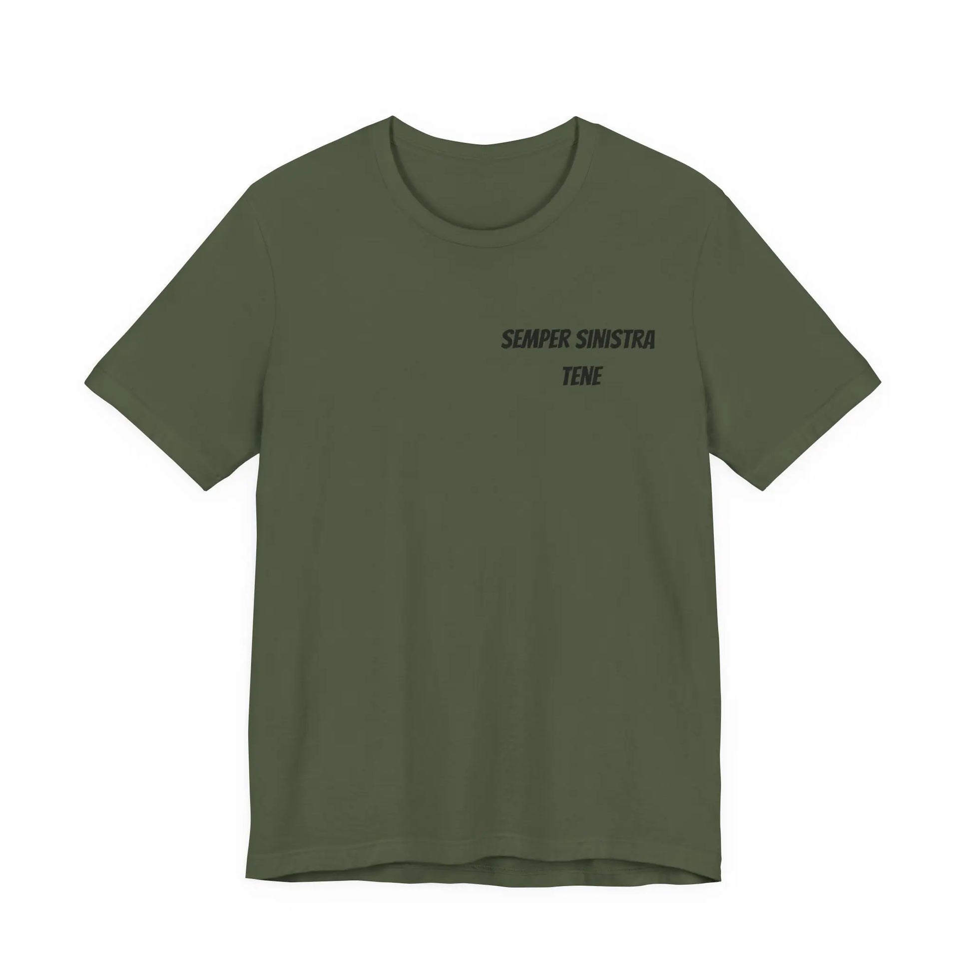 Bad Dope Society Maximum Effort T-Shirt, olive drab green, front view