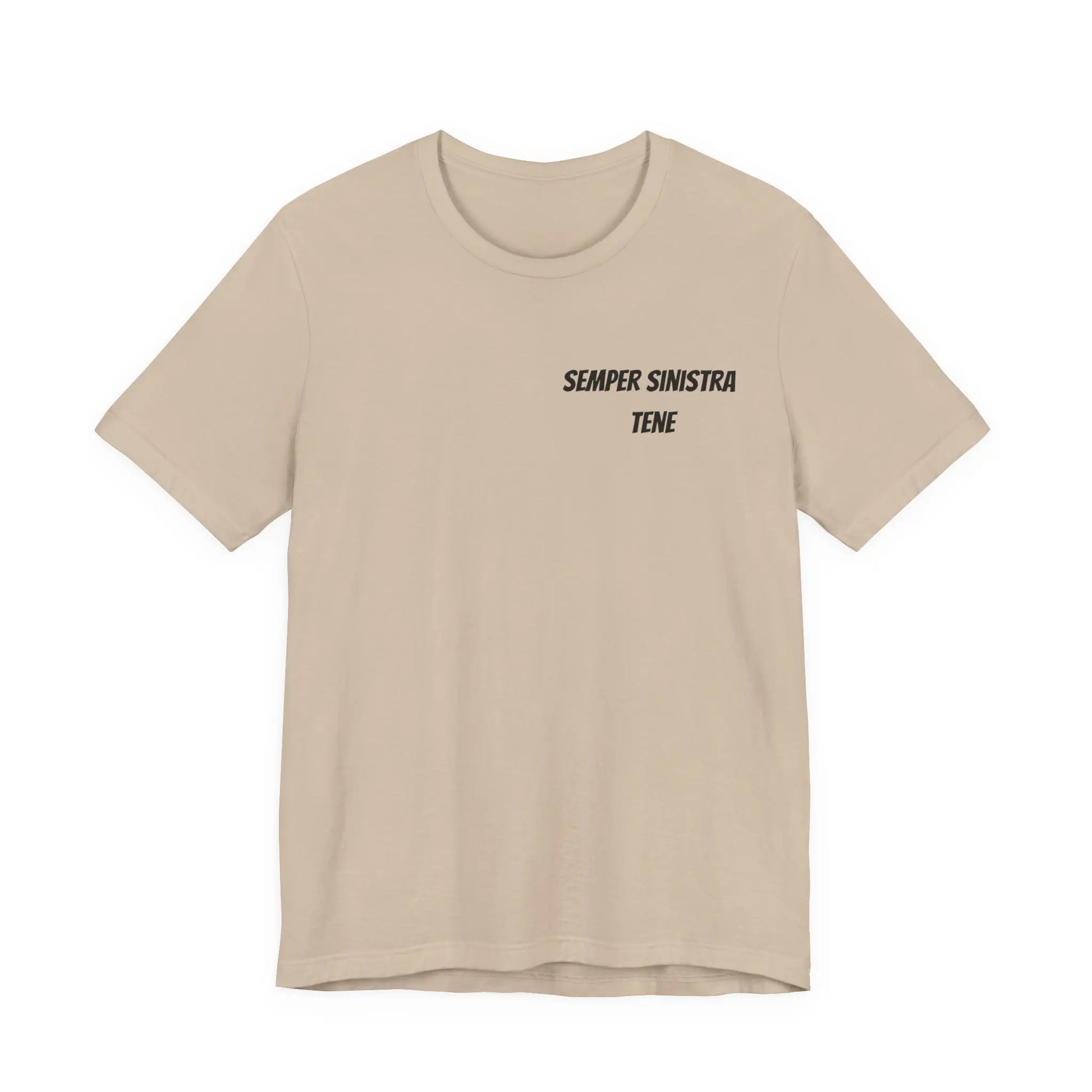 Bad Dope Society Maximum Effort T-Shirt, tan, front view