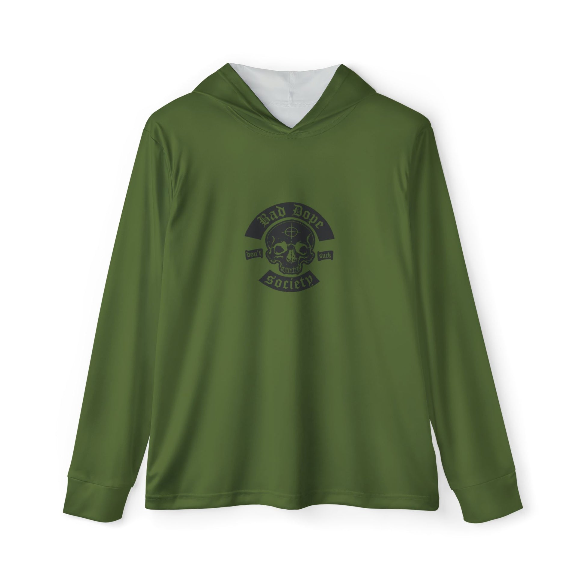 Bad Dope Society Ouija Sun Shirt (ODG), olive drab green, front view