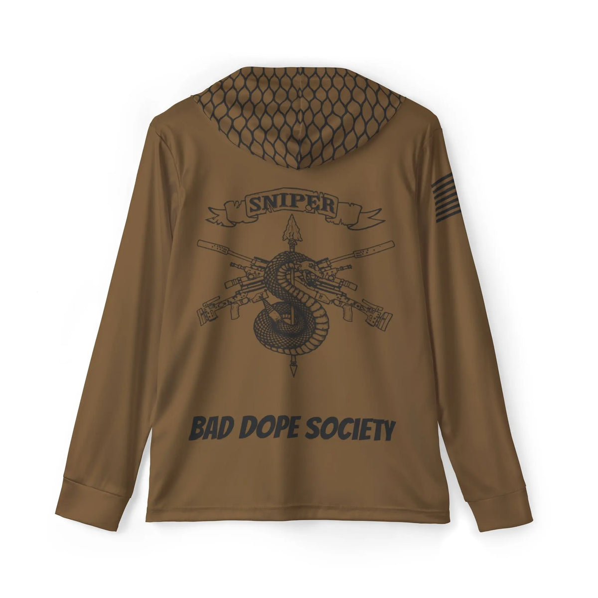 Bad Dope Society Sniper Team Sunshirt, back view