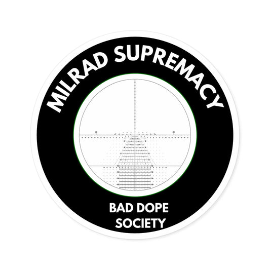 Bad Dope Society Milrad Supremacy Sticker