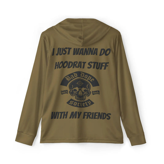 Bad Dope Society Hoodrat Sun Shirt (FDE), FDE, back view