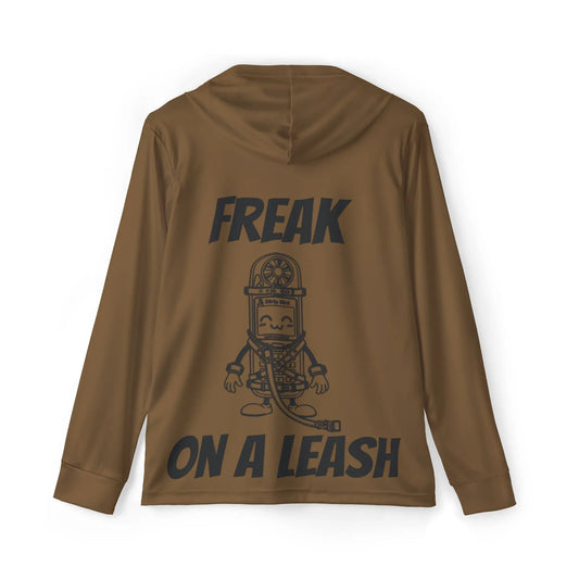 Bad Dope Society Freak On A Leash Sun Shirt, coyote, back view